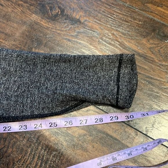 Lululemon Wunder Under Pant Tight Yoga Black Swan grey  Herringbone 8 Heathered - Picture 8 of 8